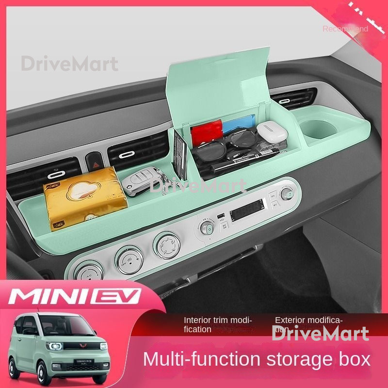 Wuling Hongguang miniev macaron dashboard storage box modified mini ...
