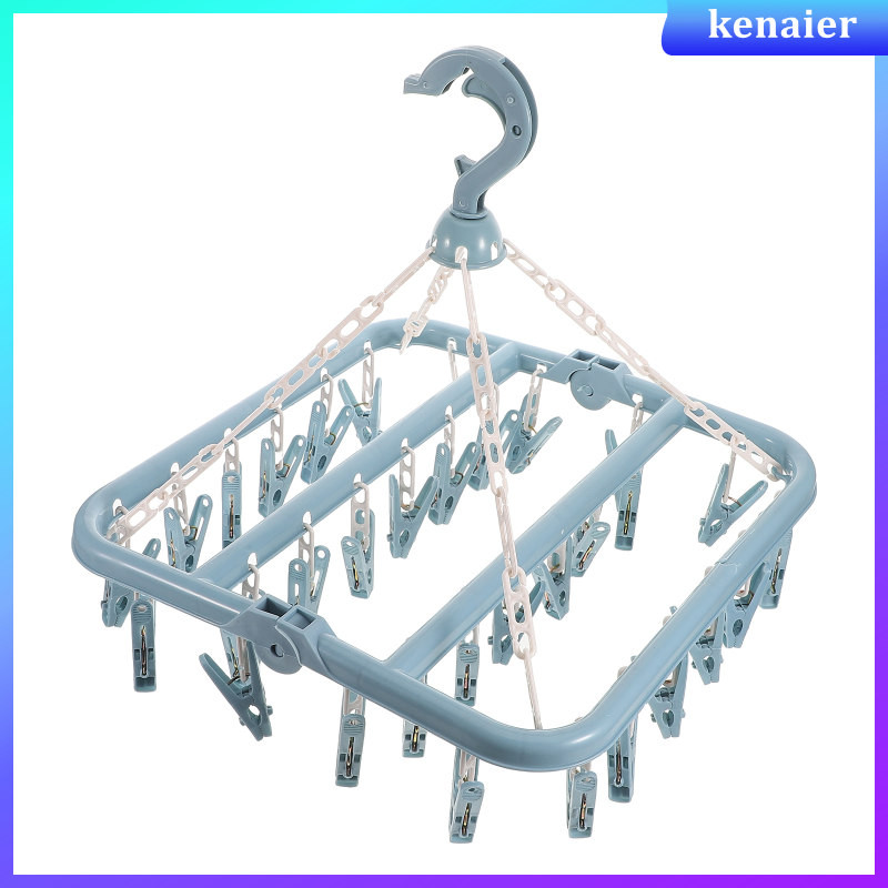 Clothes Drying Rack Set Hanging Dryer Laundry Room Accessories Hangers ...