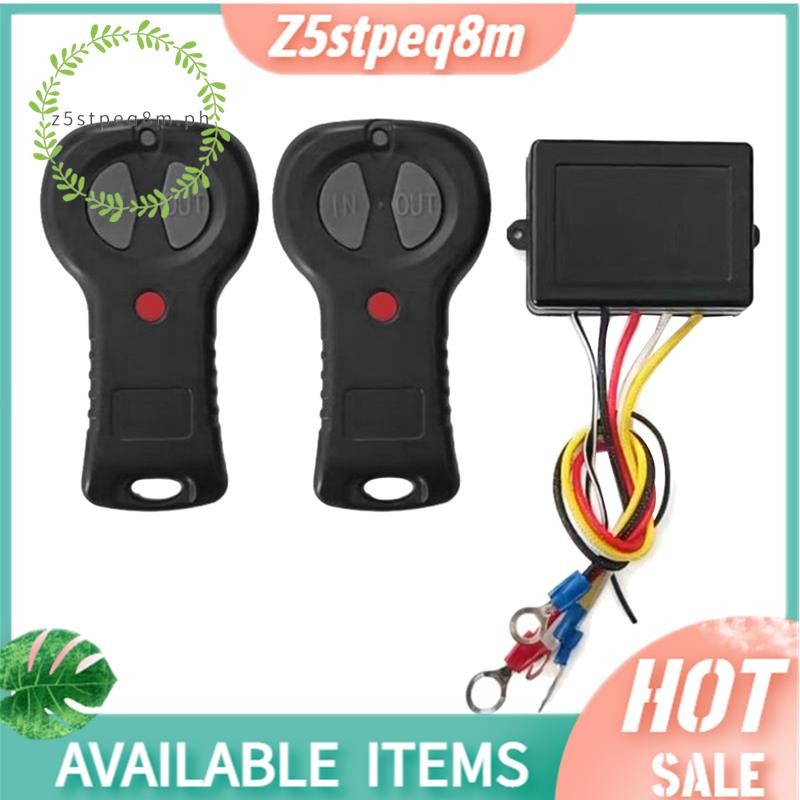 Universal 12V Wireless Electric Digital Winch Switch Remote Control Kit ...