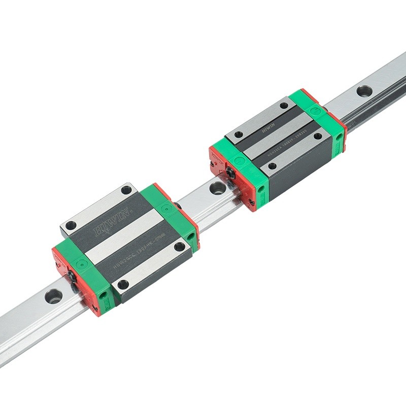 NEW 100% Original HIWIN 2pcs linear guide rail HGR20 -1600mm + 4pcs ...