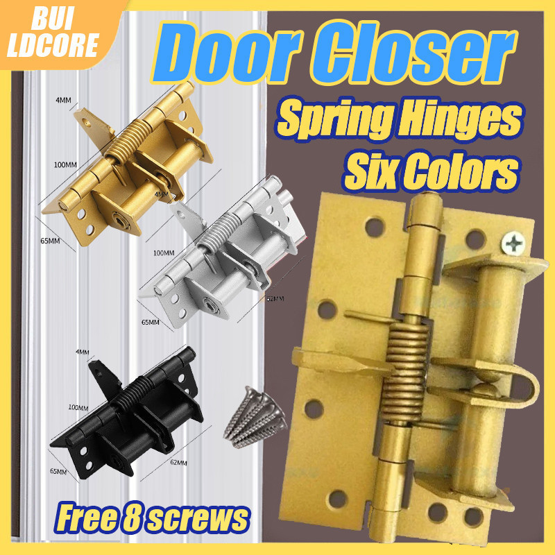 90° Right Angle Locator Automatic Door Closer Hinges Multifunctional ...