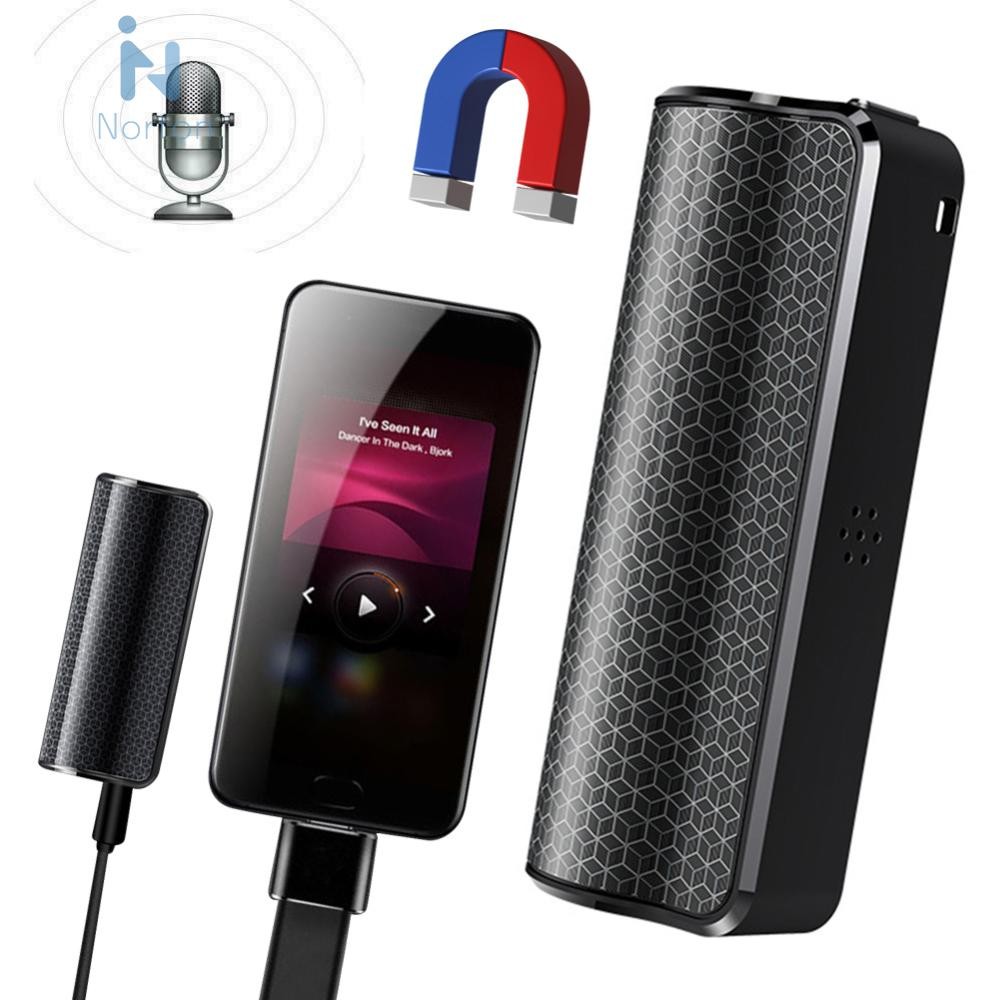 Howabo 60H Digital Voice Recorder, 64GB Etal Housing Audio Recorder With Playback, USB C Voice - View #6