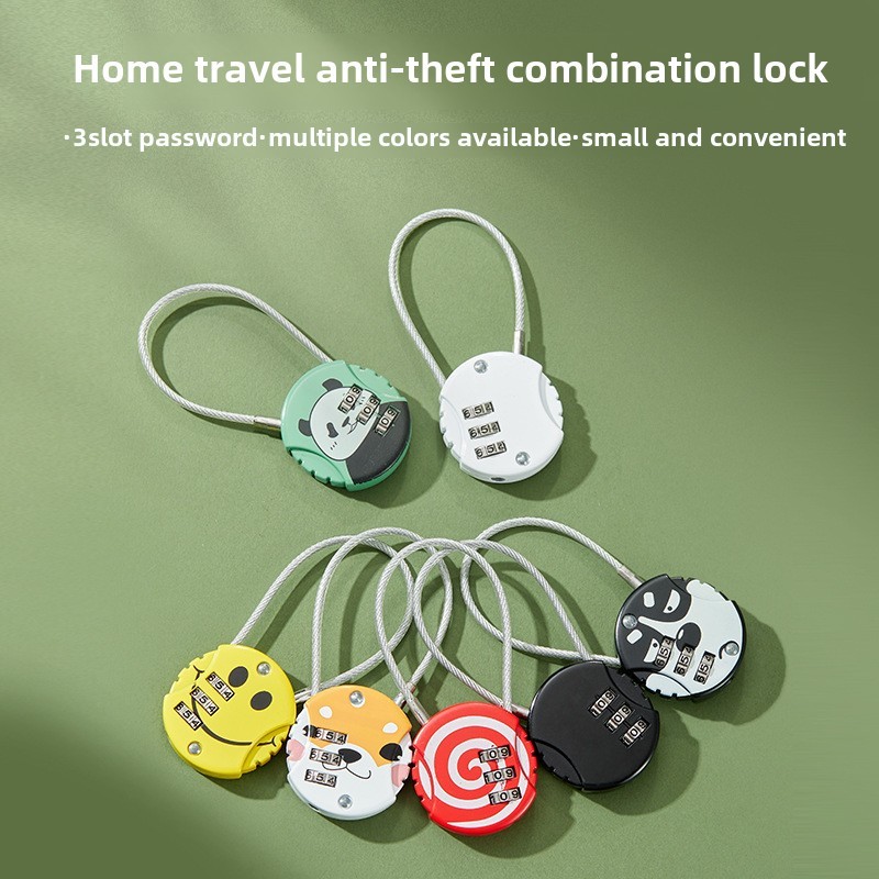 Creative Helmet Password Lock Padlock with Password Required Luggage ...