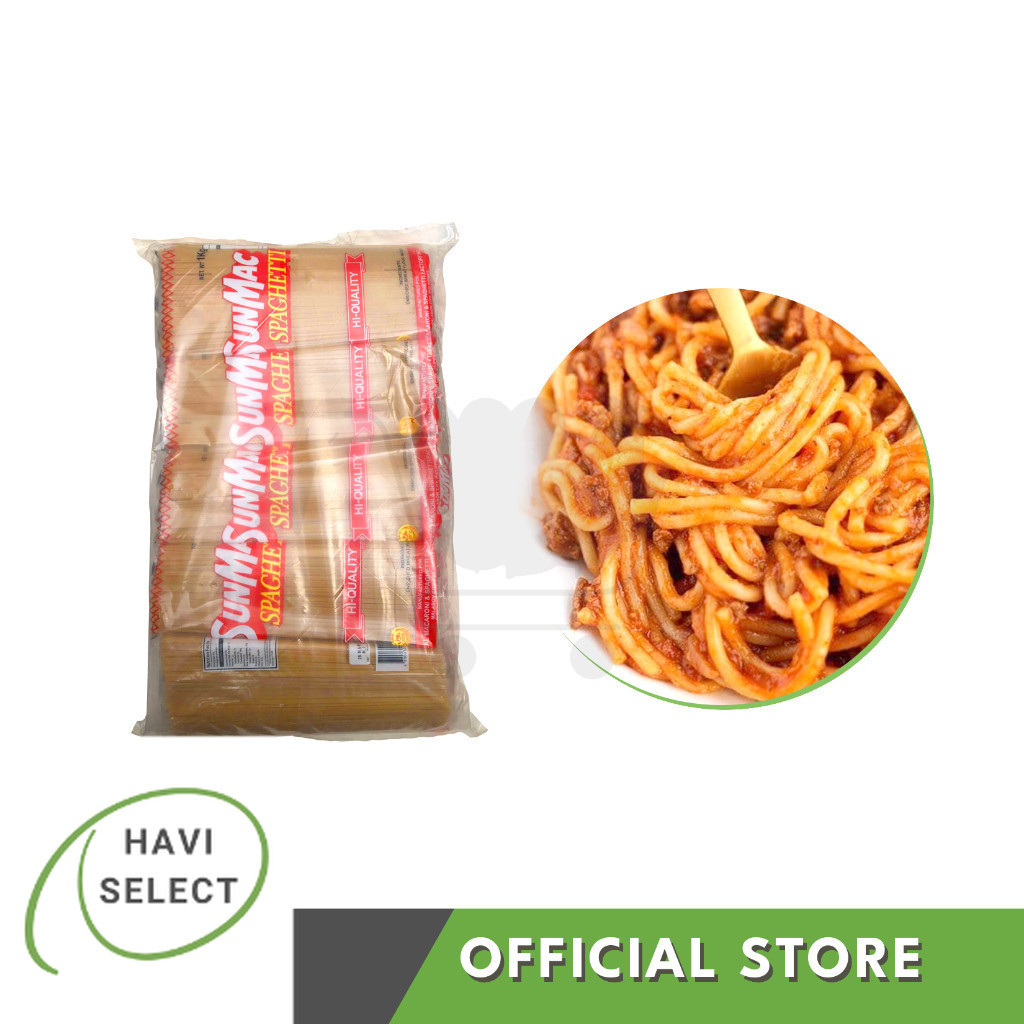 HAVI SELECT SUNMAC SPHAGETTI 10PCKS X 900G | Shopee Philippines