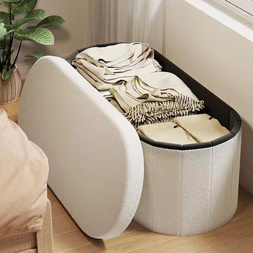 Storage Stool Folding Storage Box Household Large-Capacity ...