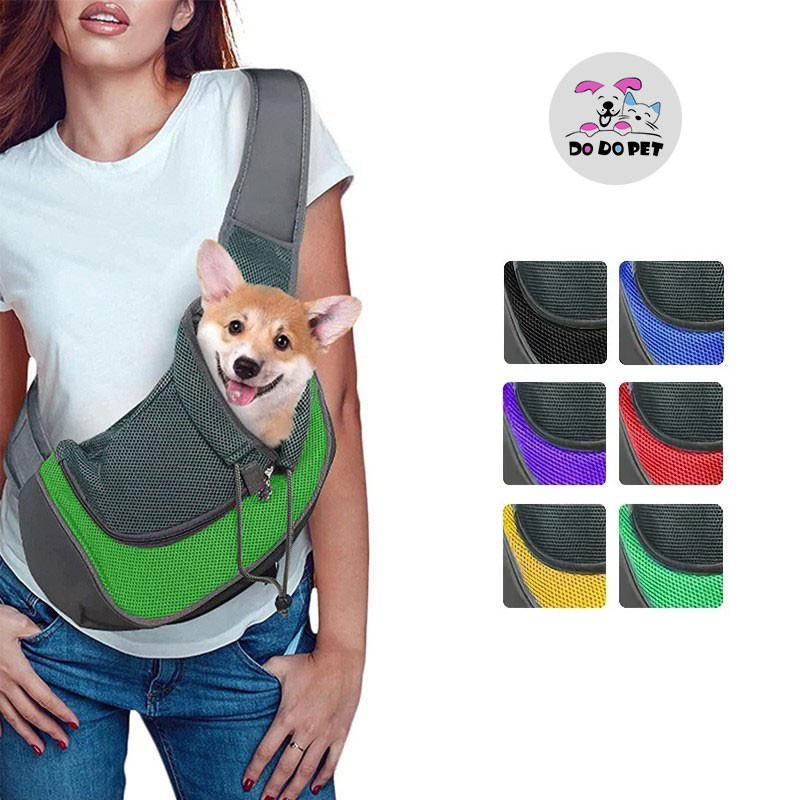 DODO Dog out backpack,Dog Sling Carrier Breathable Mesh Travel ...
