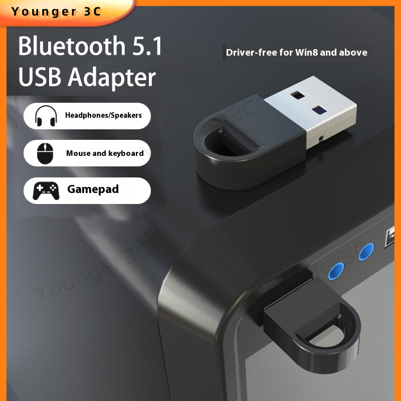 Bluetooth 5.1 Usb Wireless Adapter Plug And Play Driver Free Wireless 