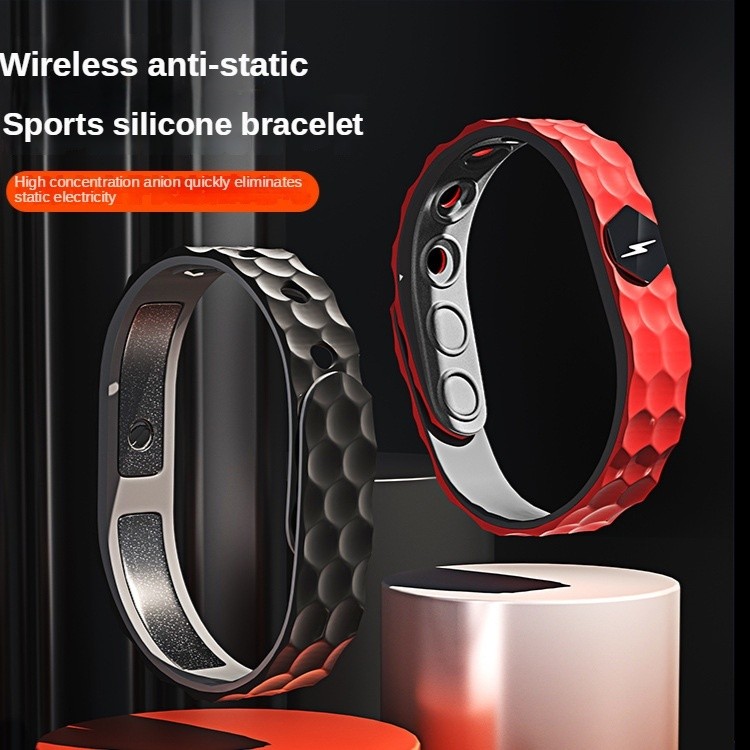 Anti static in winter Wireless anti-static silicone wristband ...