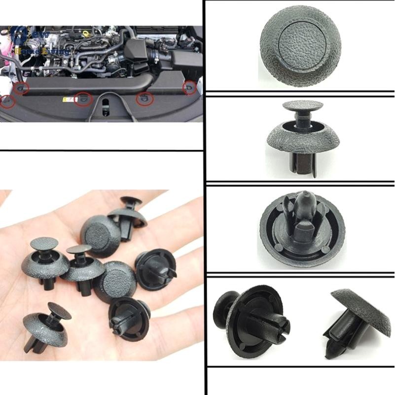 NHL> 500Pcs Car Radiator Protective Engine Cover Shroud Grille Hood ...