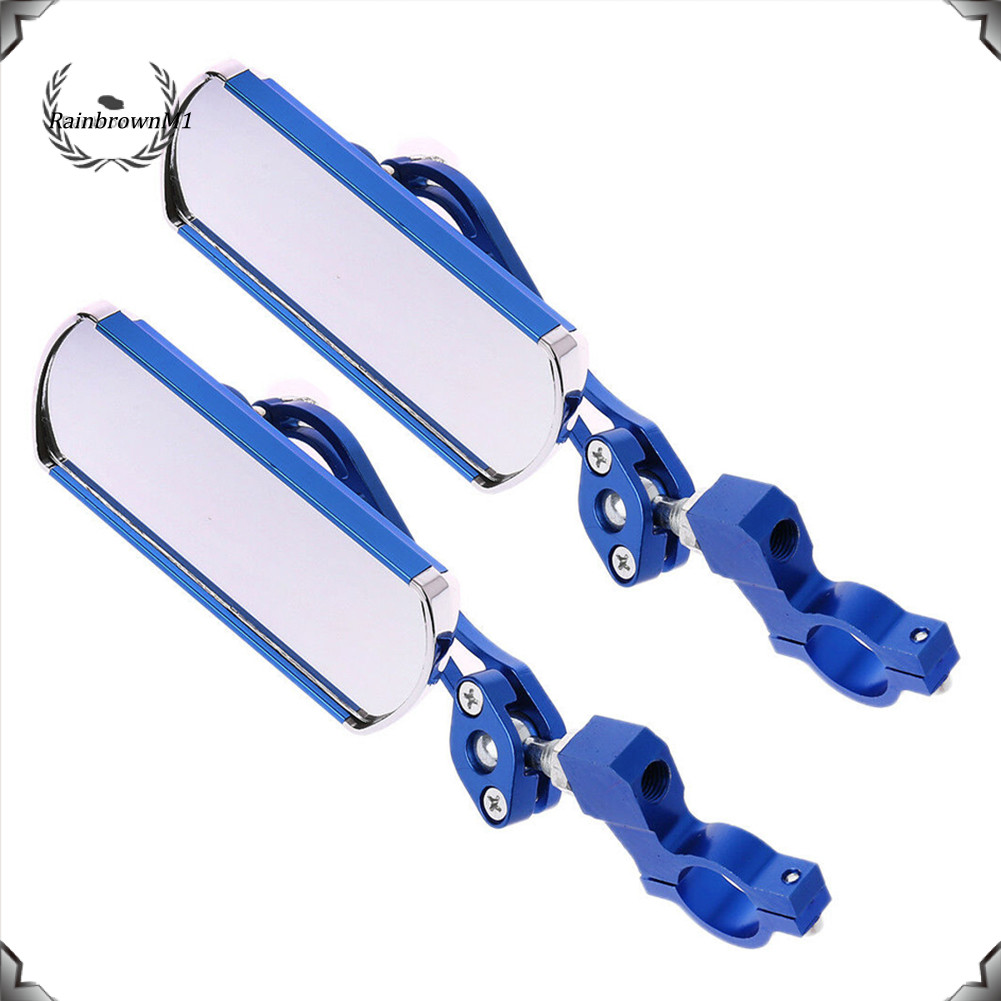 [Rm] 1/2Pcs Adjustable Mountain Bike Bicycle Handlebar Side Rearview ...