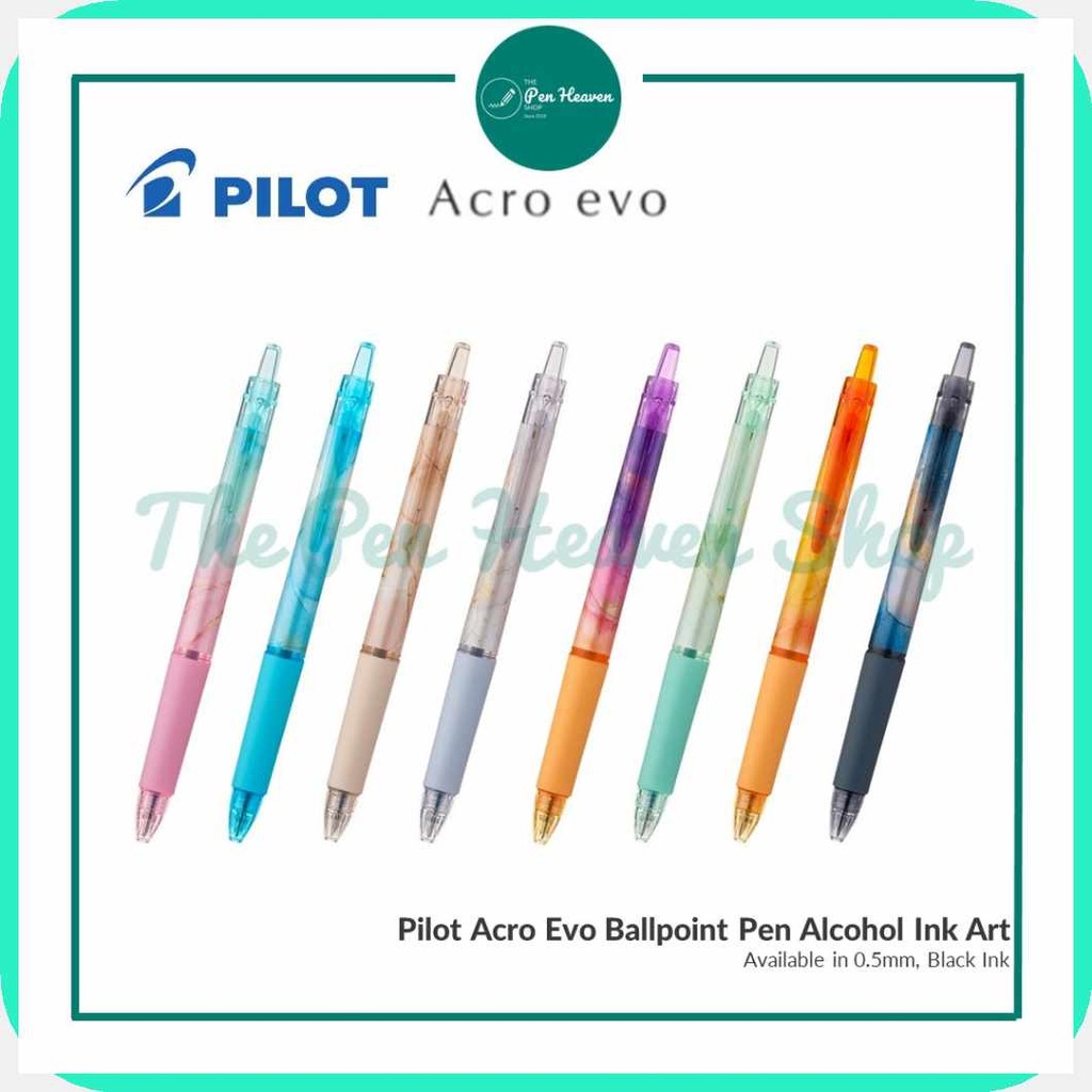 Pilot/uh;Acro/k/Evo/O^Ballpoint/Y^Pen/c^Alcohol/N^Ink/z^Art/I^(Acroball ...