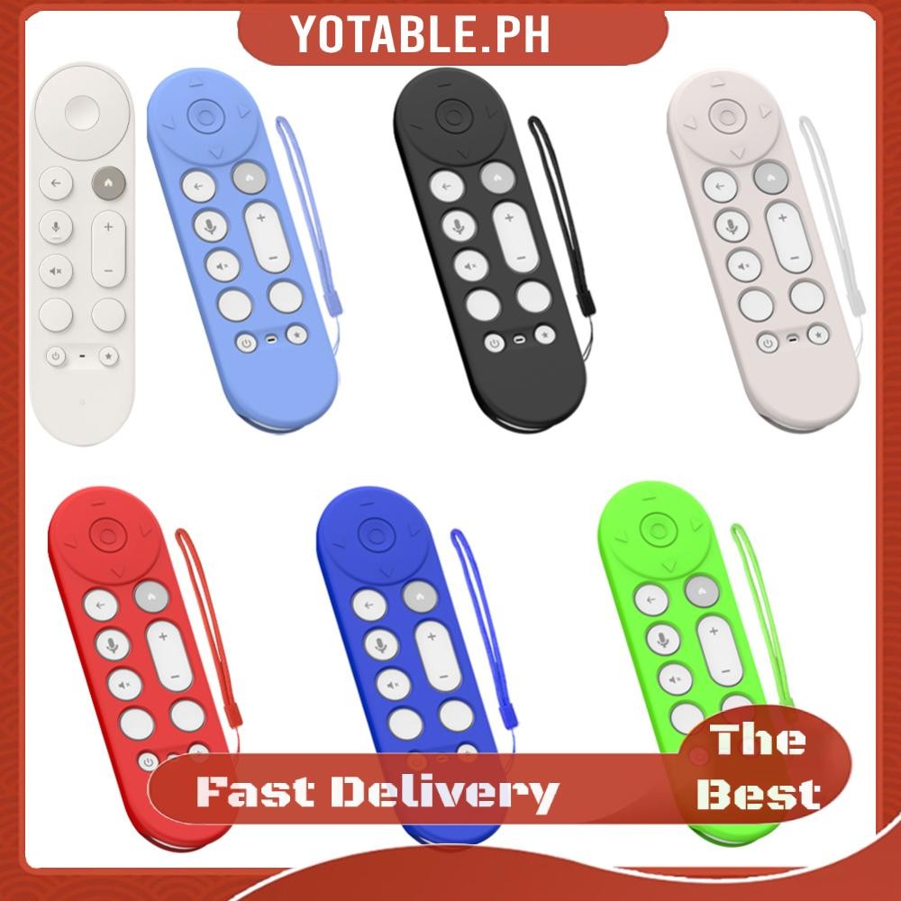 Silicone Remote Protective Case Sleeve for Google TV Streamer 4K Voice ...
