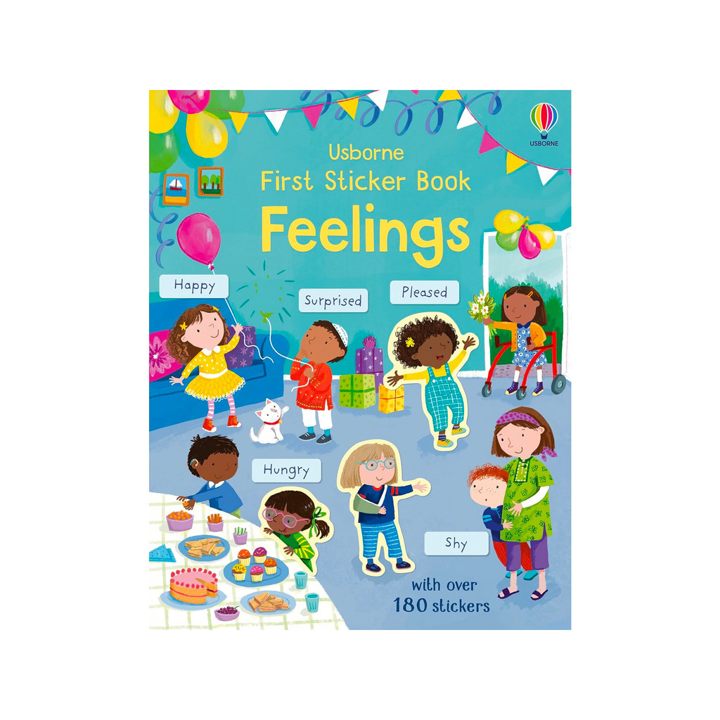 Usborne First Sticker Book Feelings | Shopee Philippines