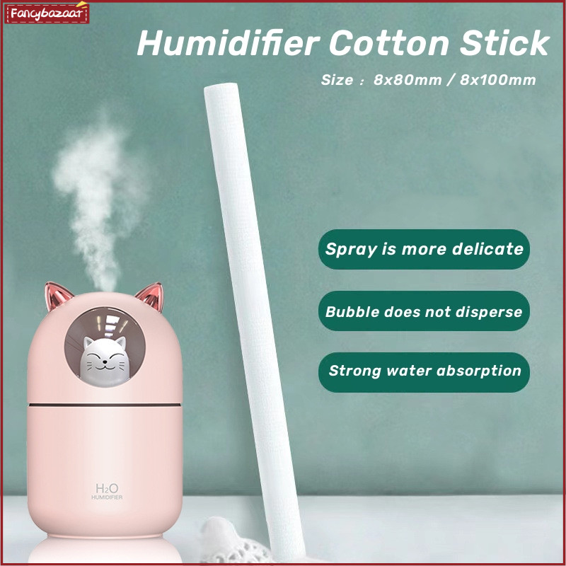 FB】Humidifier Cotton Filter Refill Sponge Rod Stick 10*200mm/8*200mm/8 ...