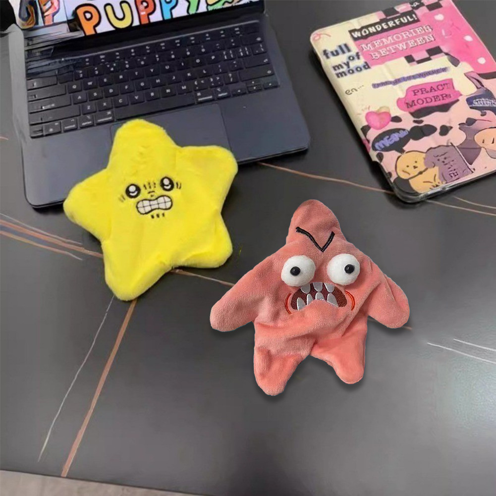 Angry Starfish Toy Angry Jumping Star Rechargeable Plush Toy Funny Cute ...