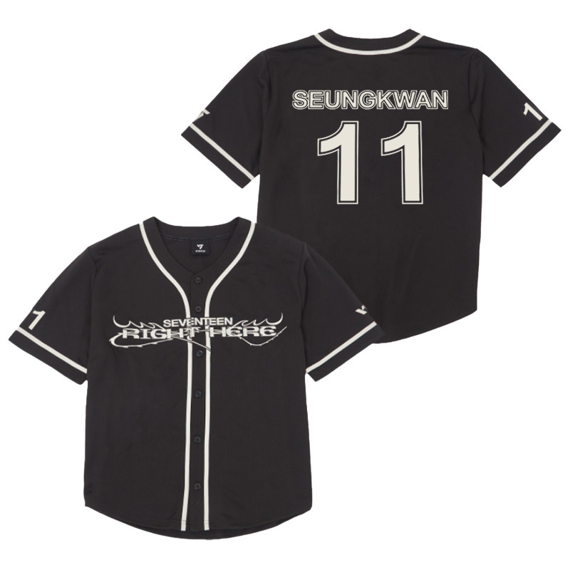 KPOP SEVENTEEN RIGHT HERE Jersey T-shirt Men Women S.COUPS WONWOO