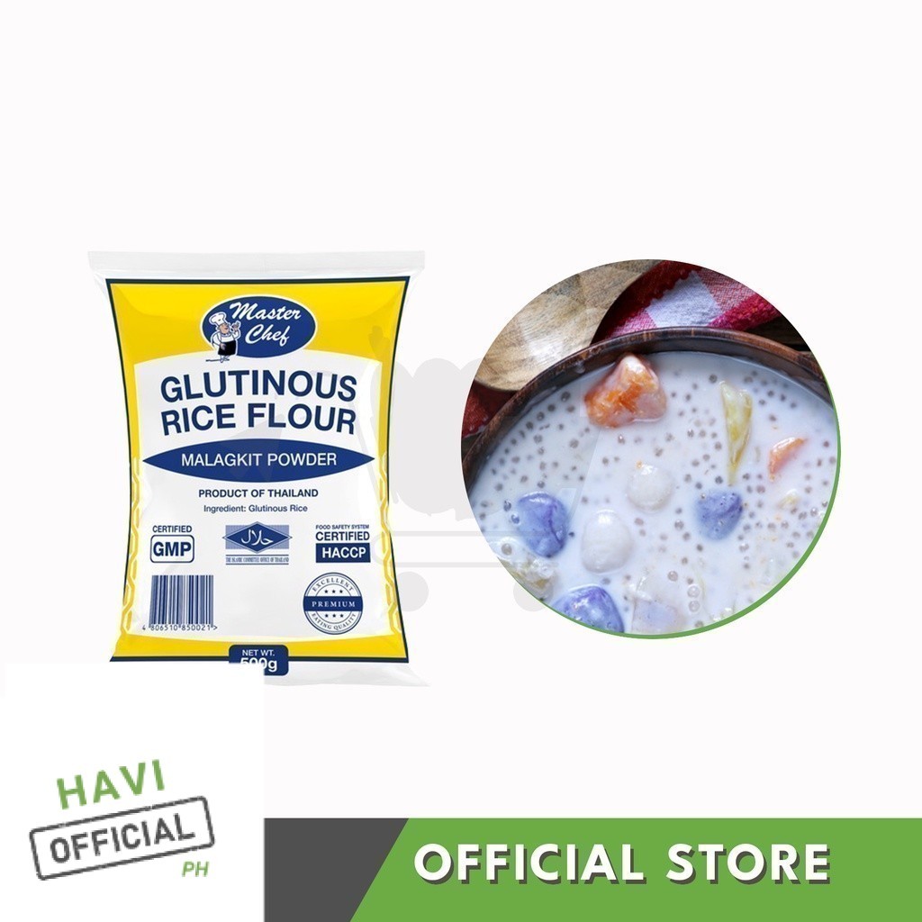 HAVI OFFICIAL Master Chef Glutinous Rice Flour 500g | Shopee Philippines