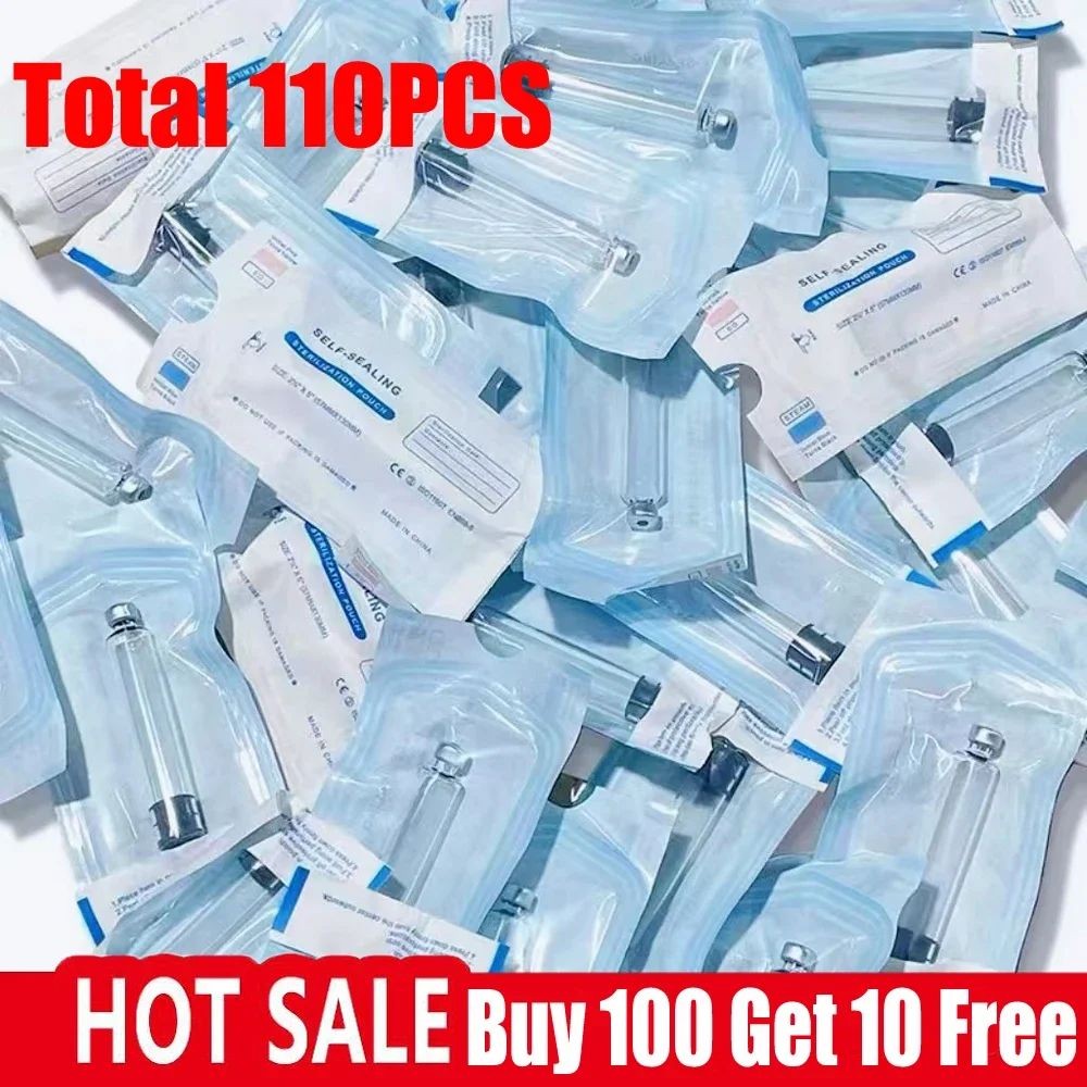 100+10pcs Insulin Cartridges 3ml Empty Cassette Bottle for Lilly ...