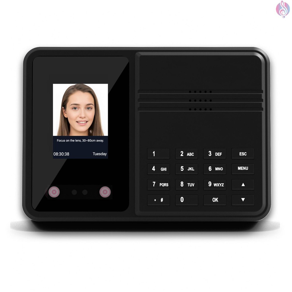 Time Clock Attendance Face Recognition with Password Palm Print Facial ...