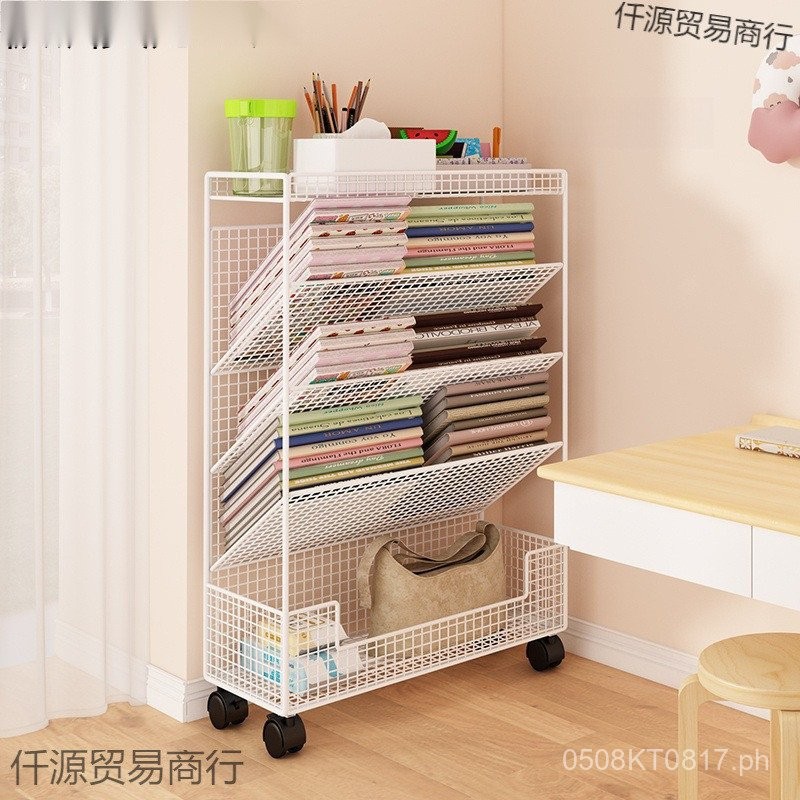 Book Storage Desktop Simple Book Small Bookshelf Storage Rack Desk with ...