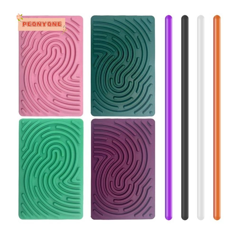 PEONYR Sensory Activity Board, Rectangular Shape with Travel Bag ...