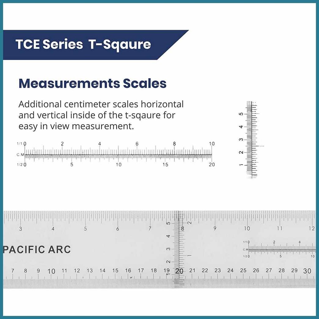 60cm$N|rH|T|rr(Square}BC)Ruler}kK)Acrylic}y)Transparent}W)T-Ruler}s)for ...