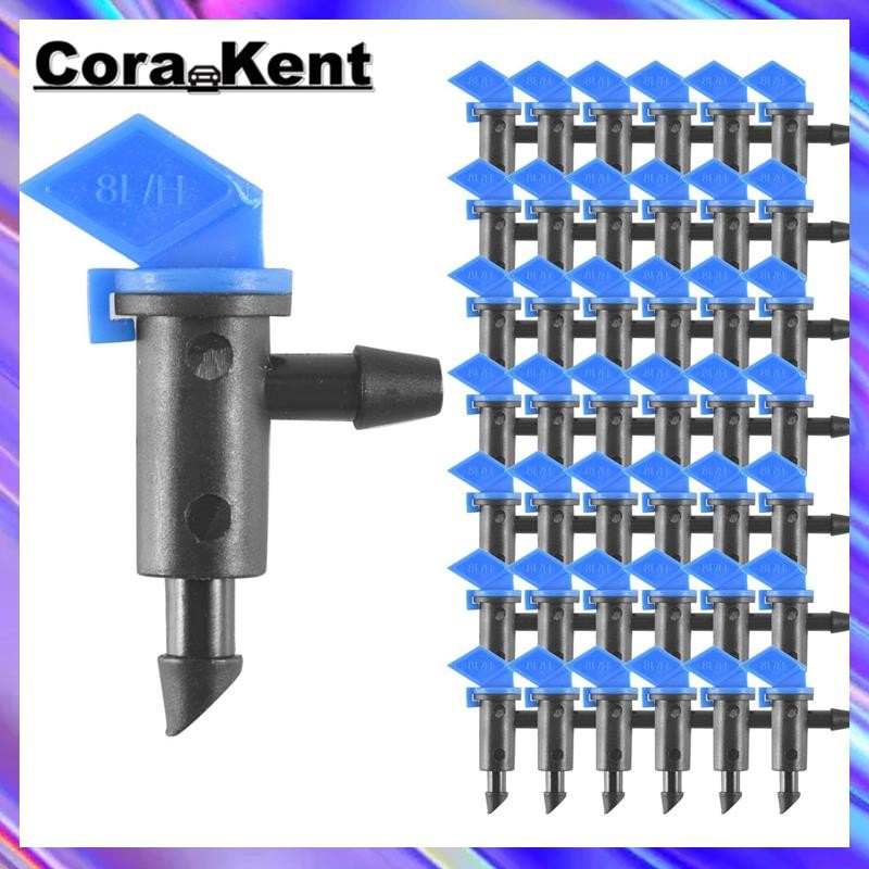 【Cora_Kent】60 Pieces Irrigation Drip Emitter Garden Flag Irrigation ...