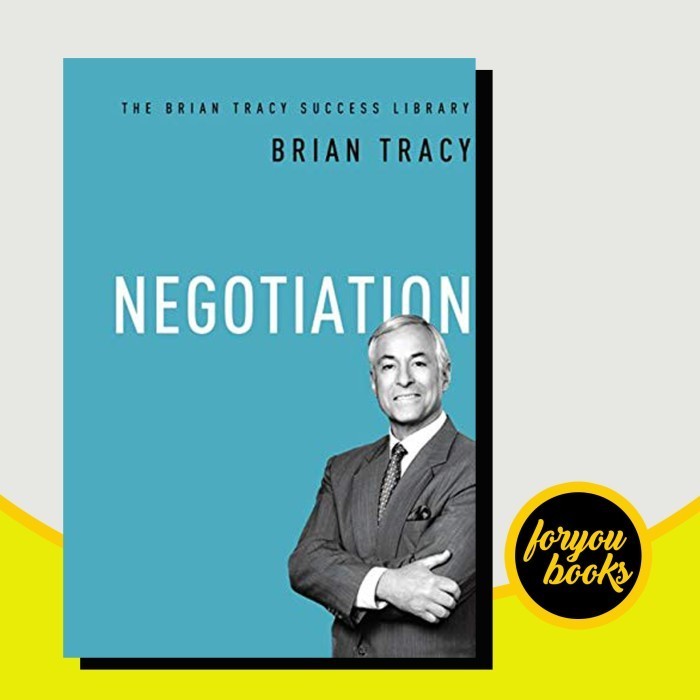 Negotiation: The Brian Tracy Success Library Tracy, Brian | Shopee ...