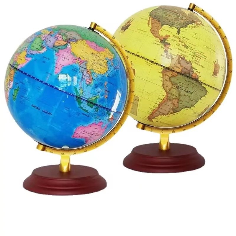32CM LED Light World Earth Globe Map Geography Educational Toy Luminous ...