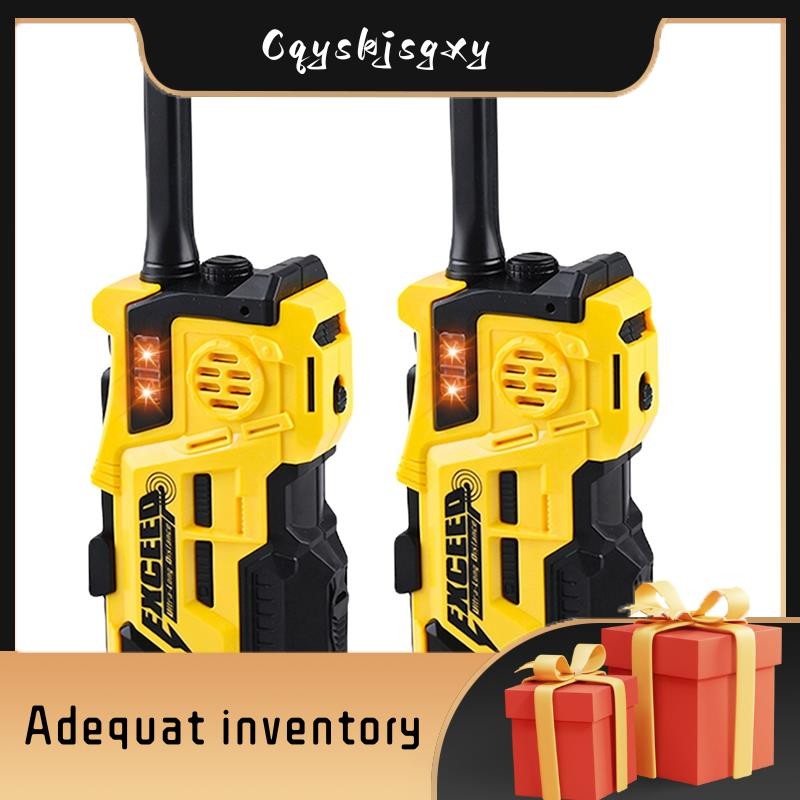 cqyskjsgxy Kids Walkie Talkies, Electronic Long Range Talkies Toys 2 ...