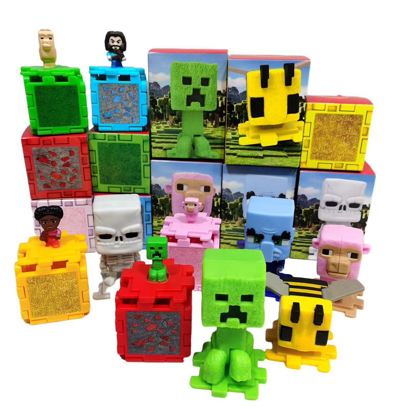 2025 McDonald’s Minecraft Movie Happy Meal Toys Set Shopee Philippines