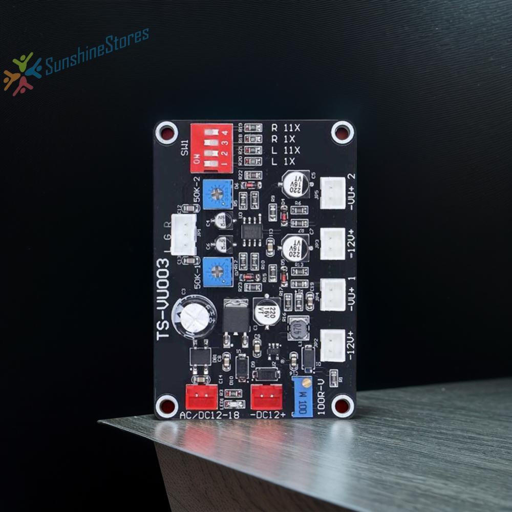Scheda Driver VU Meter TS VU003 - Modulo Audio Per Amplificatori, Retroilluminazione Regolabile