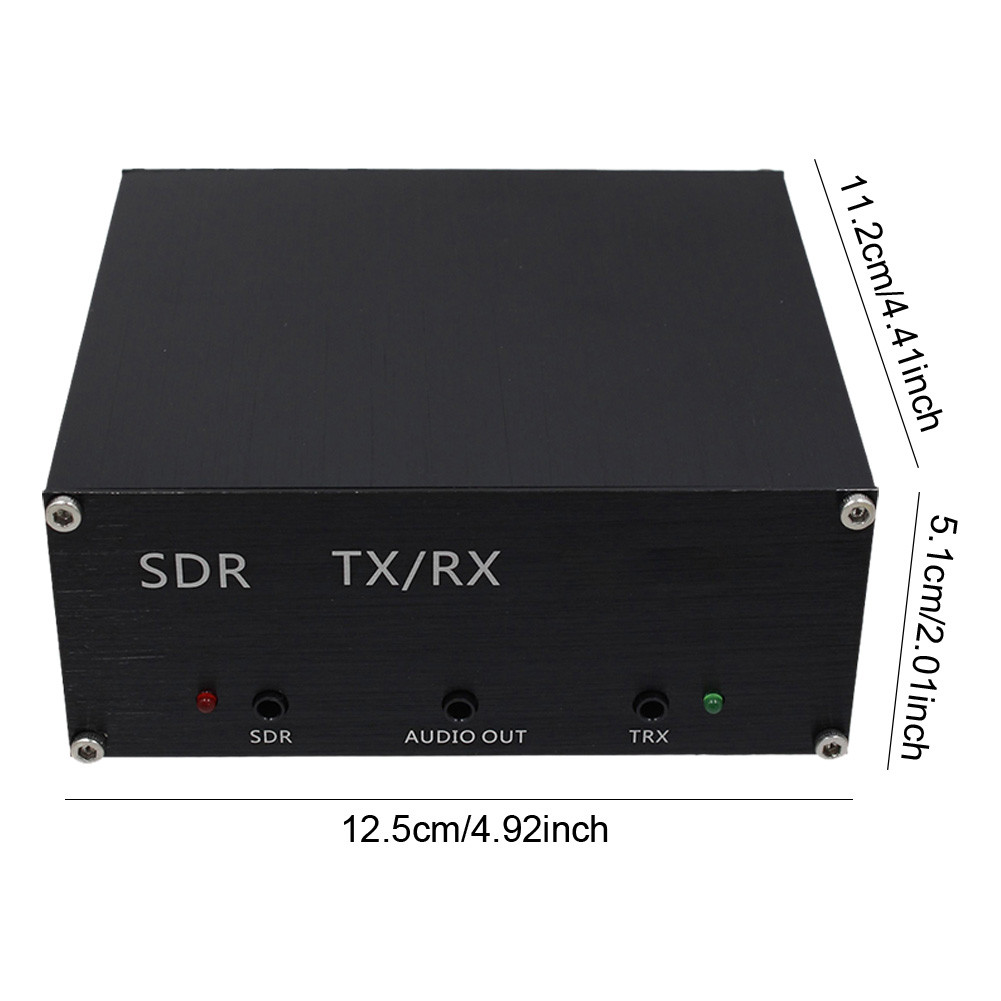LiebeWH Conmutador TR SDR Transceptor Compartidor De Antena 100W DC-160MHz Carcasa Aleación Aluminio