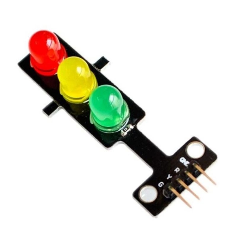 Mini Traffic Light Red Yellow Green LED Display Module for Arduino DIY ...