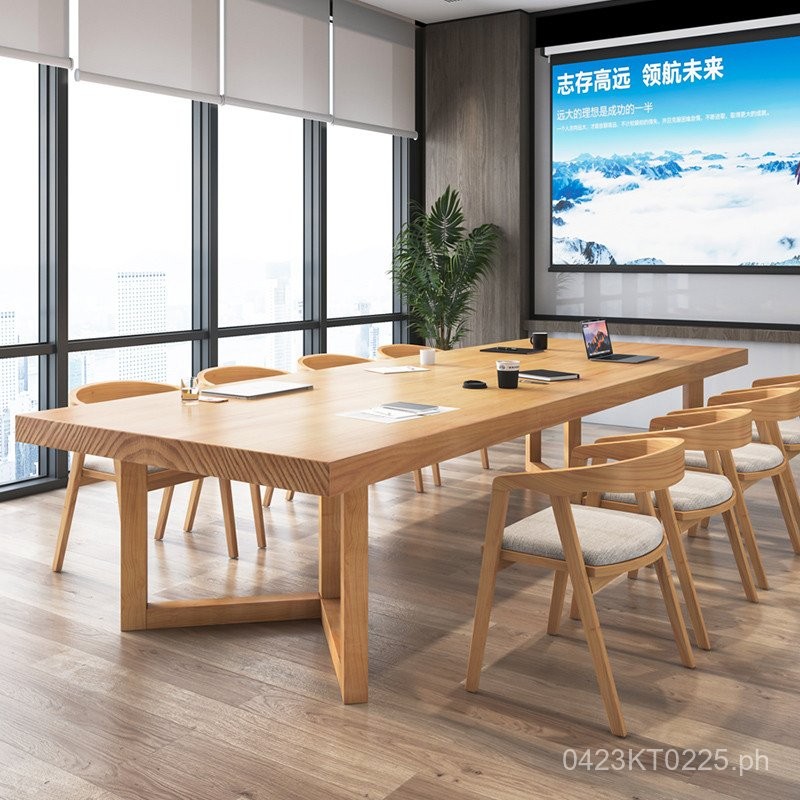 Minimalist Conference Table Nordic Negotiation Modern Combination Table ...