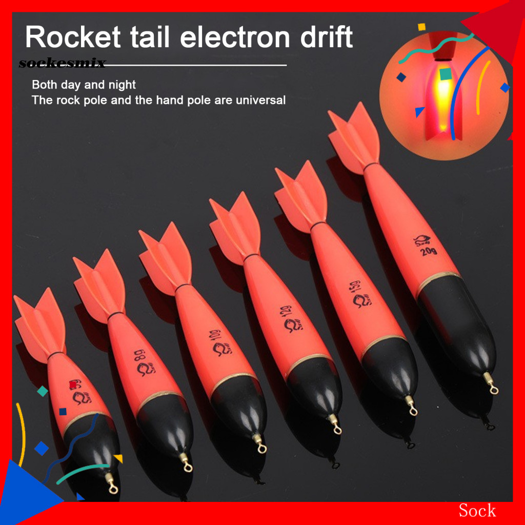SX Rocket Fish Float Rocket Slip Bobber High Sensitivity Led Rocket ...