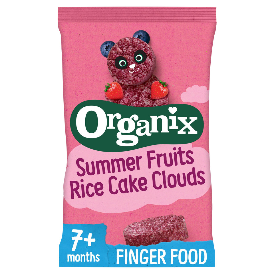 Organix Rice Cake Clouds 40g | Shopee Philippines