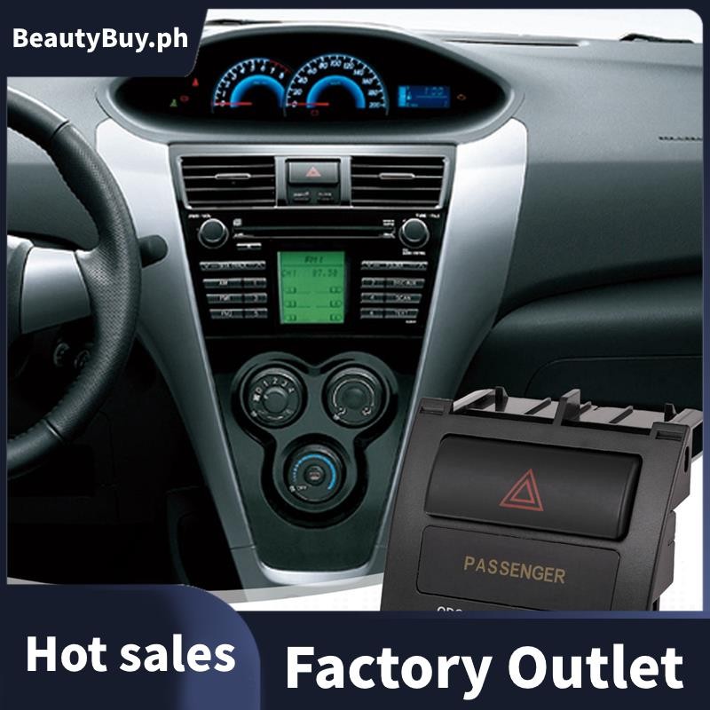 Car Dashboard Emergency Switch Button Assembly Double Flash Button ...