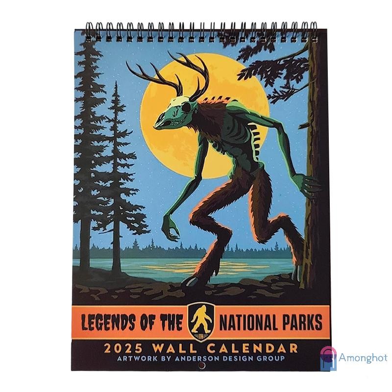 Amonghot> 2025 Wall Legends Of The National Parks Paings Animals Myths