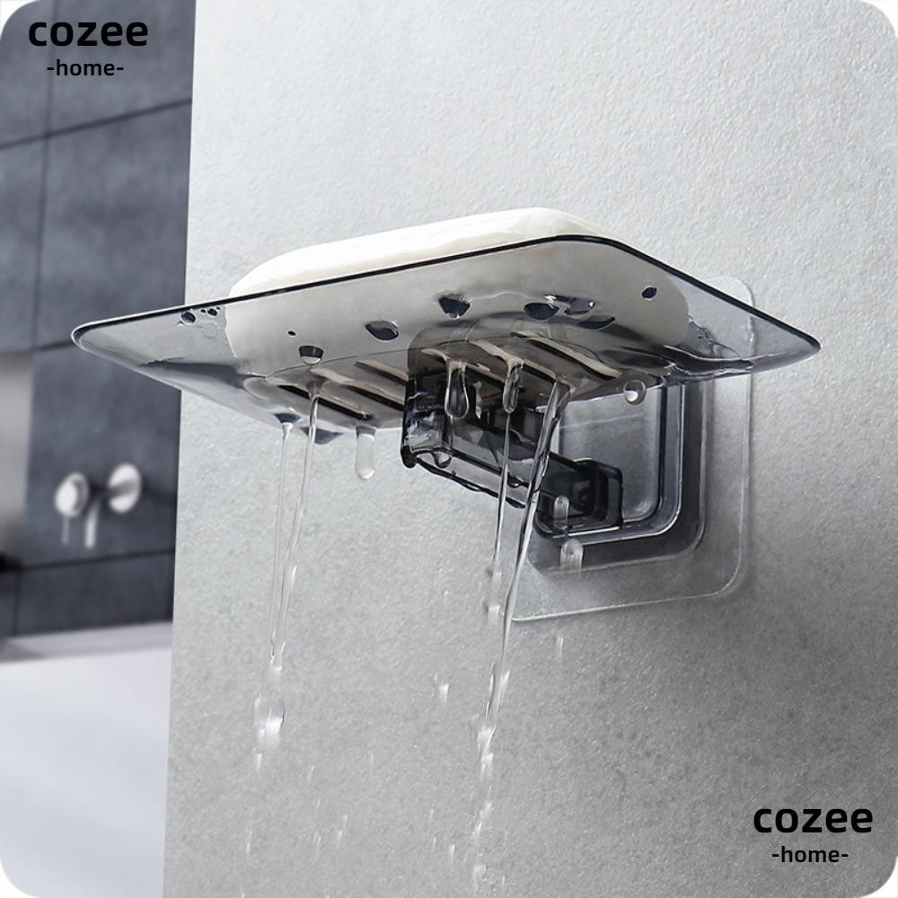 COZEE Soap Holder Plastic Bathroom Storage No Water Accumulation Soap ...