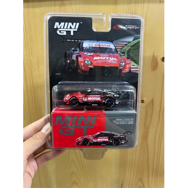 Mini GT – Nissan Z GT 500 #23 MOTUL AUTECH Z NISMO 2023 – Modèle Réduit 1:64 – Neuf Sous Boîte