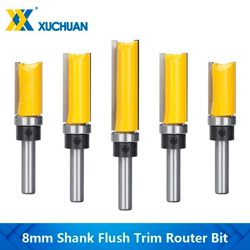 8mm Shank Straight Decorative Router Position Drill Bit Template Wooden ...