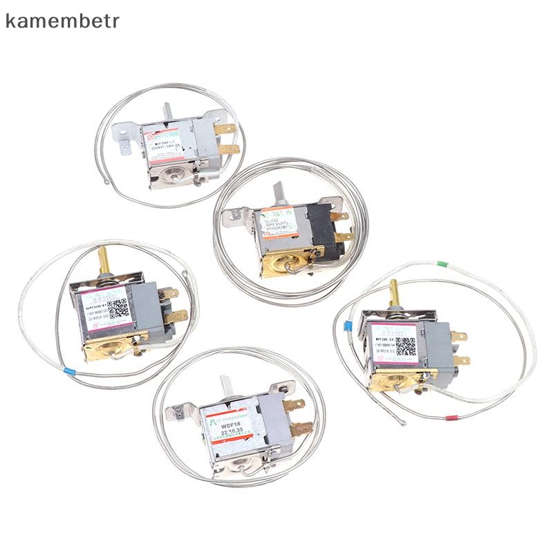 ka WPF22-L 2/3Pin Refrigerator Thermostat Household Metal Temperature ...