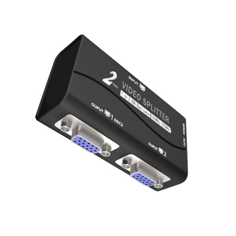 Cali 1 to 2 VGA Duplicators VGA Distribution Amplifier VGA Splitter for ...
