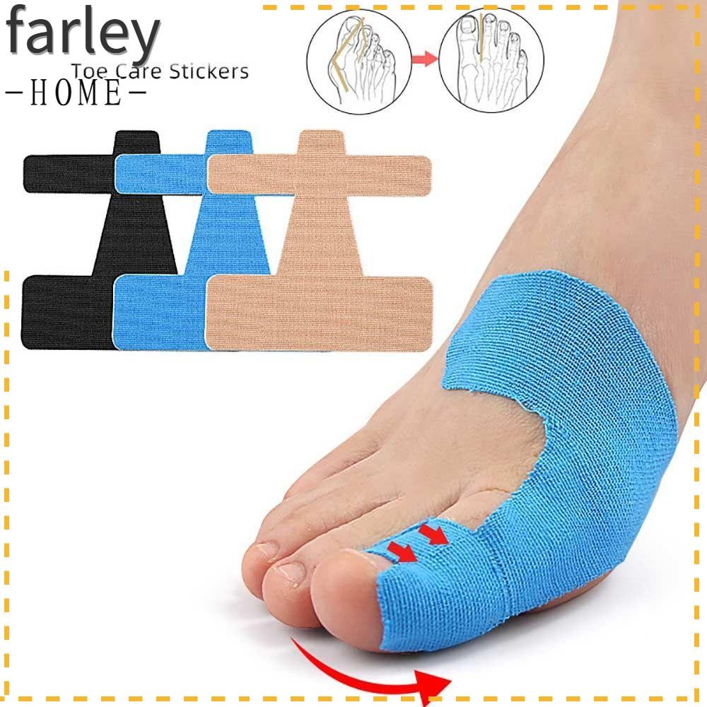 FARLEY Toe Support Tape, Self Adhesive Pre-cut Hallux Valgus Corrector ...