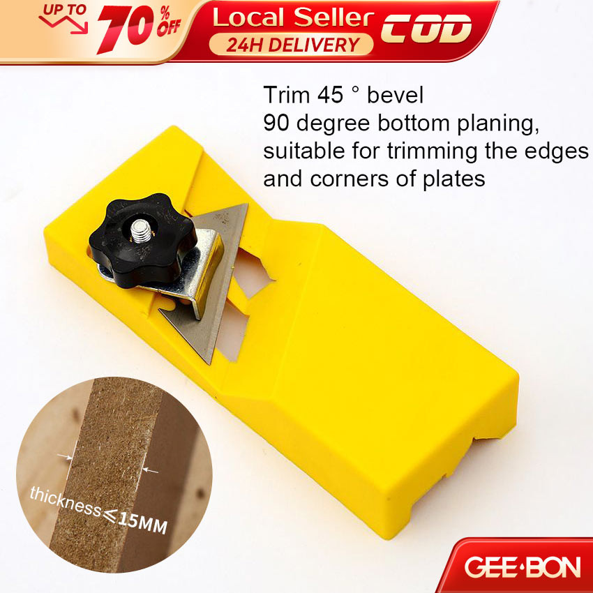 GEEBON Woodworking Planer Board Gypsum Chamfer Right Angle Device ...