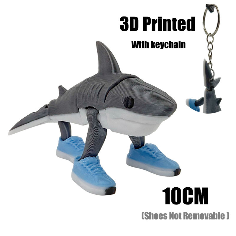 Set De 8 Figuras 3D Tralalero Tralala – Las Figuras Más Locas Y Coloridas Para Decorar Tu Escritorio O Coleccionar