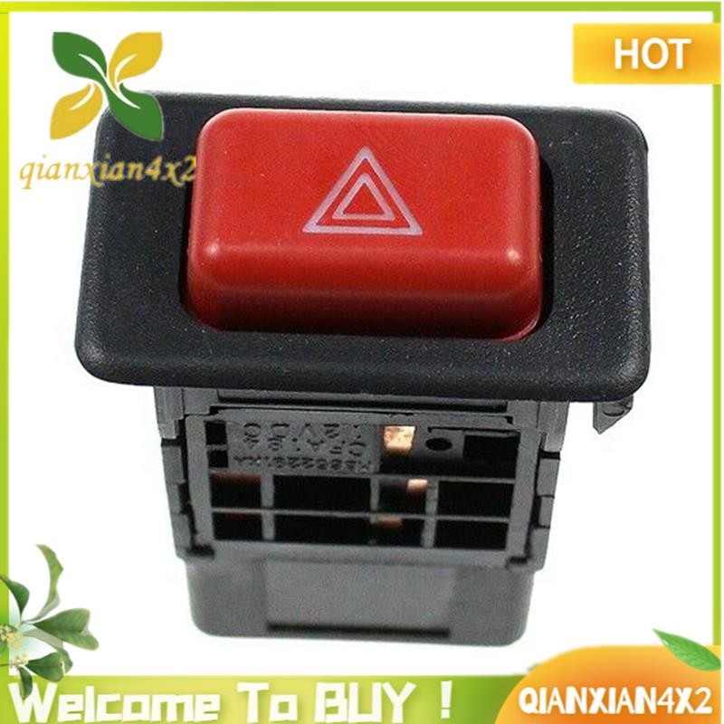 Hazard Warning Light Switch For Ford Transit MK6 (2000-2006) - Dashboard Push Button, Black 11 thumbnail image