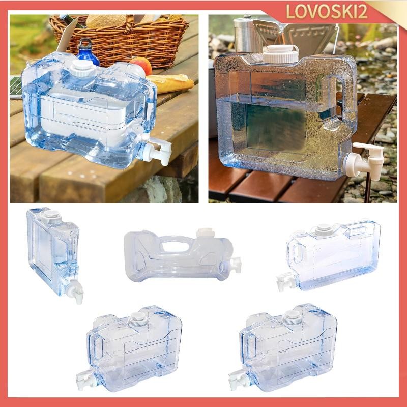 PraskuafMY] Water Container Water Storage Carrier, Water Storage Barrel Water Bucket Camping
