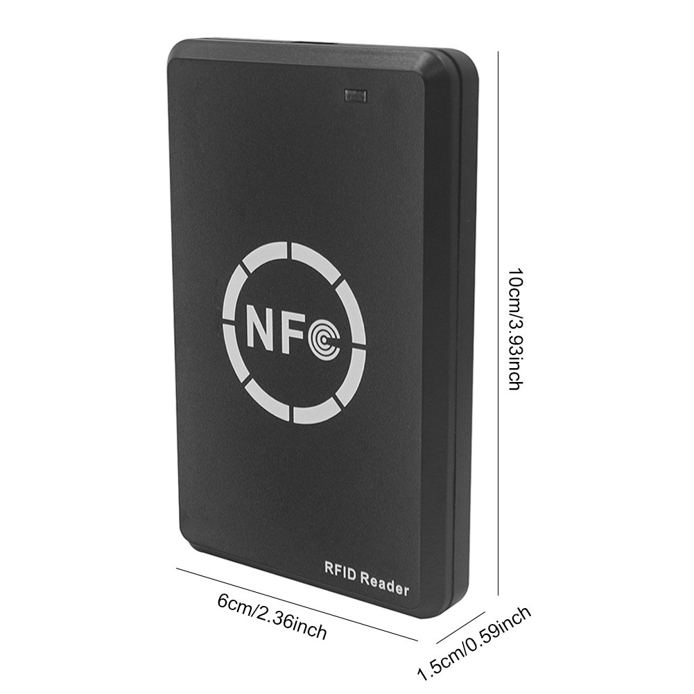 RFID Reader Writer 13.56MHz/125KHz/250KHz NFC Tag Replicator RFID ...